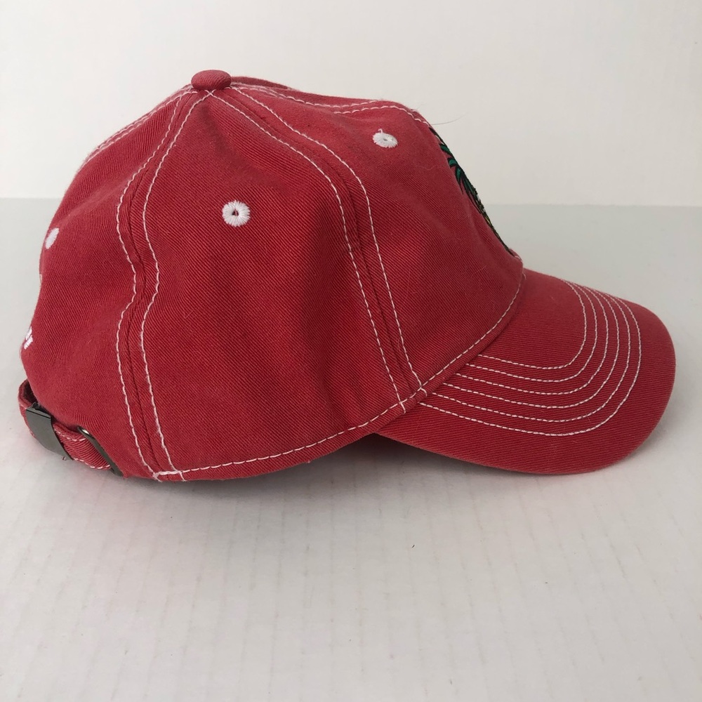Pineapple Willy’s Red Fitted Baseball Cap - image 6